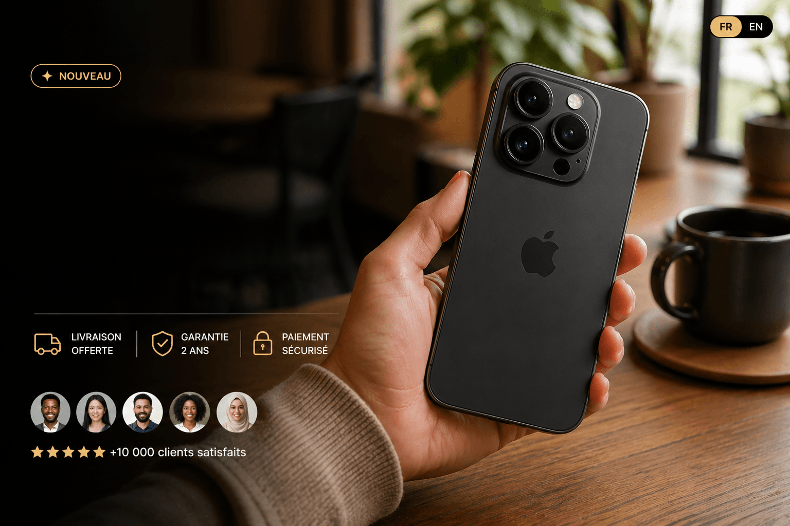iPhone 17 Pro - En main