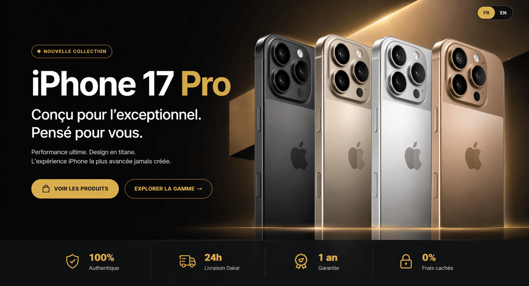 iPhone 17 Pro - Nouvelle collection